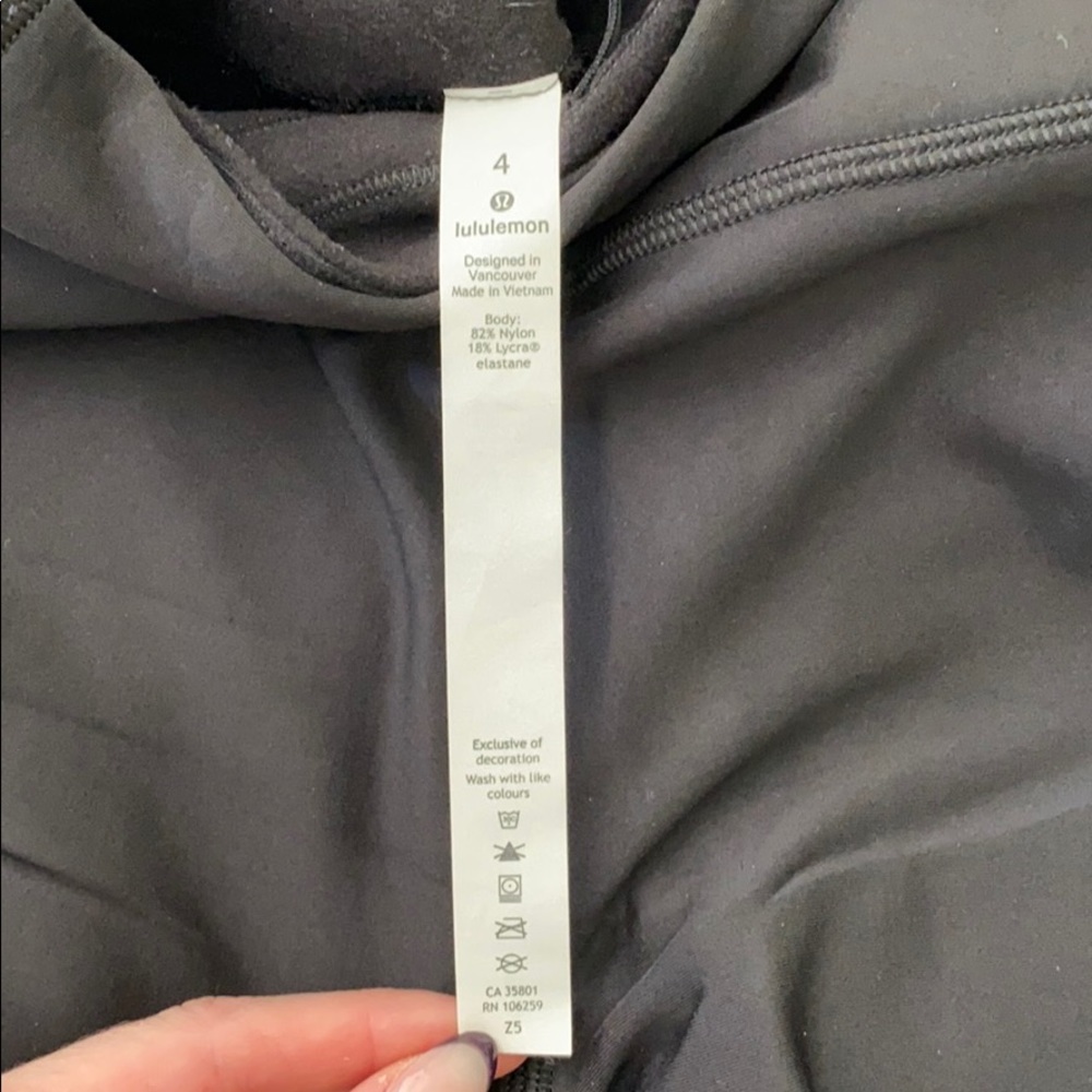 Lululemon Athletica Fleece-lined leggings